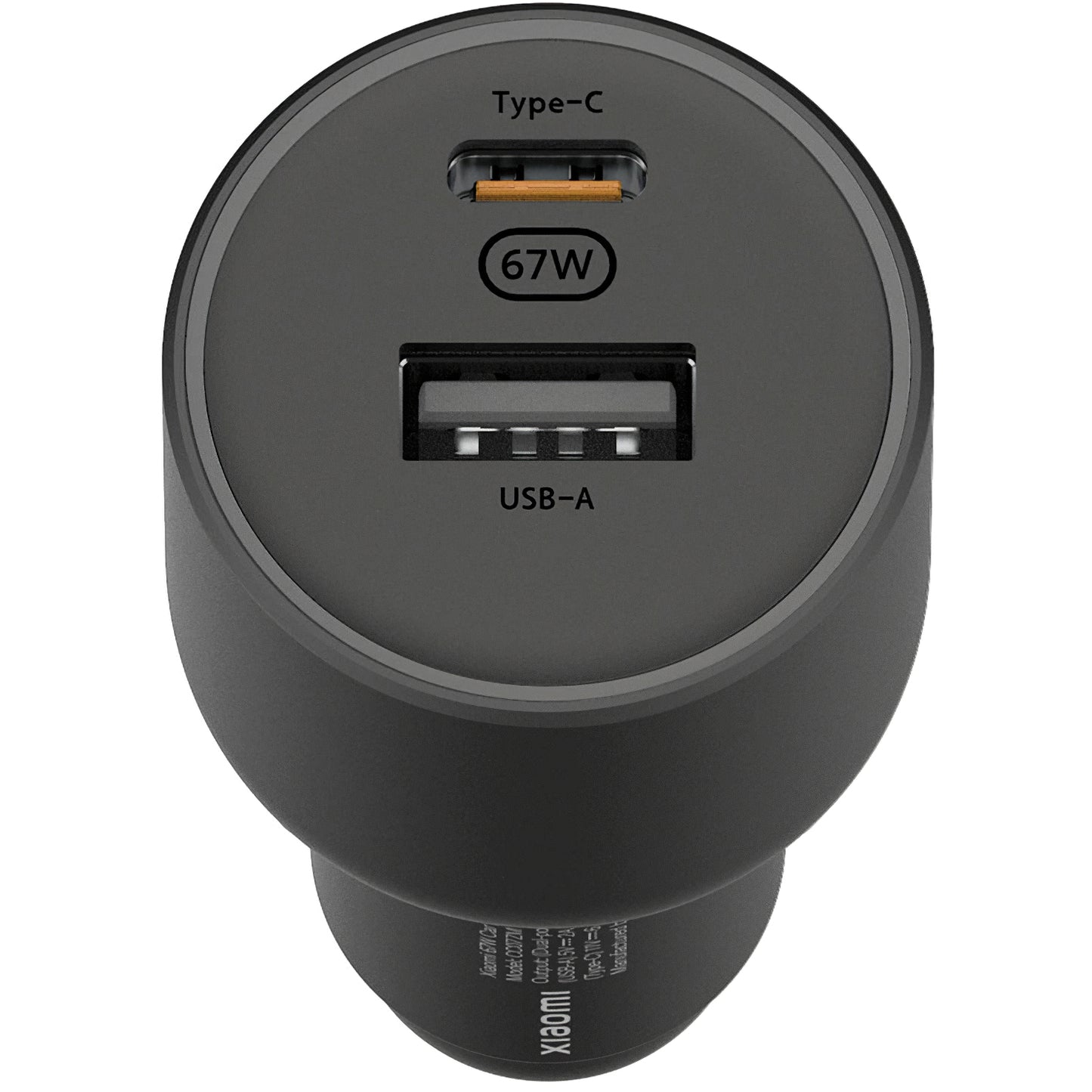 Φορτιστής αυτοκινήτου Xiaomi GaN, 67W, 3A, 1 x USB-A - 1 x USB-C, Μαύρο BHR6814GL BHR6814GL