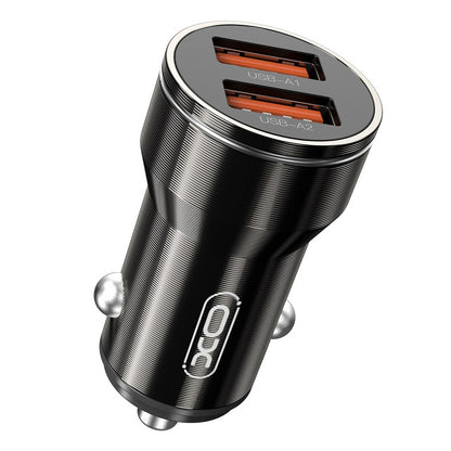 Φορτιστής Αυτοκινήτου XO Design CC48, 12W, 2.4A, Μαύρο
