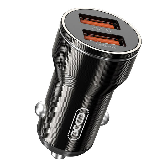 Φορτιστής Αυτοκινήτου XO Design CC48, 12W, 2.4A, Μαύρο