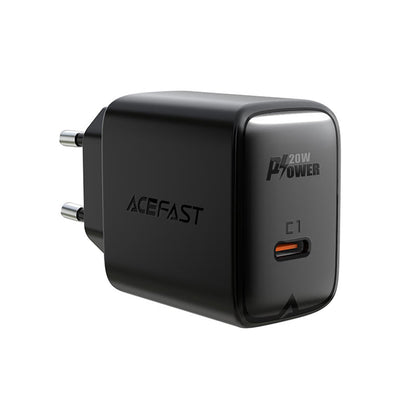 Φορτιστής Δικτύου Acefast A1, 20W, 3A, 1 x USB-C, Μαύρος