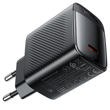 Φορτιστής Δικτύου Acefast A112, 45W, 3A, 1 x USB-C, Μαύρο