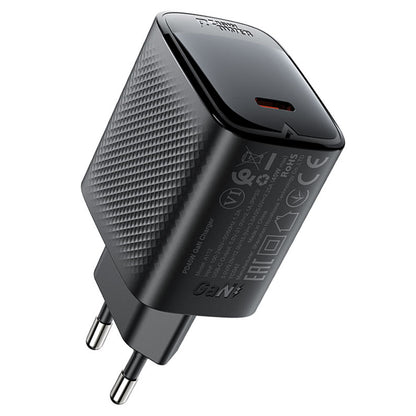 Φορτιστής Δικτύου Acefast A112, 45W, 3A, 1 x USB-C, Μαύρο