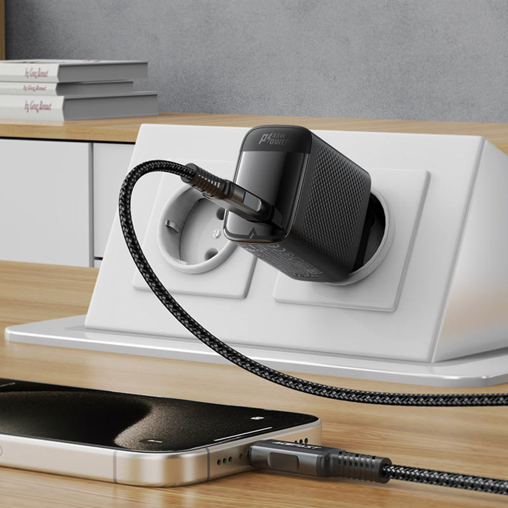 Φορτιστής Δικτύου Acefast A112, 45W, 3A, 1 x USB-C, Μαύρο