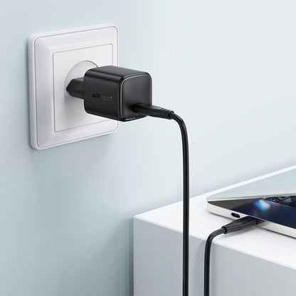 Acefast A119 Network Charger, 45W, 3A, 1 x USB-C, Black