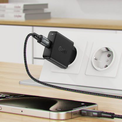 Φορτιστής Δικτύου Acefast A65, 20W, 3A, 1 x USB-C, Μαύρο