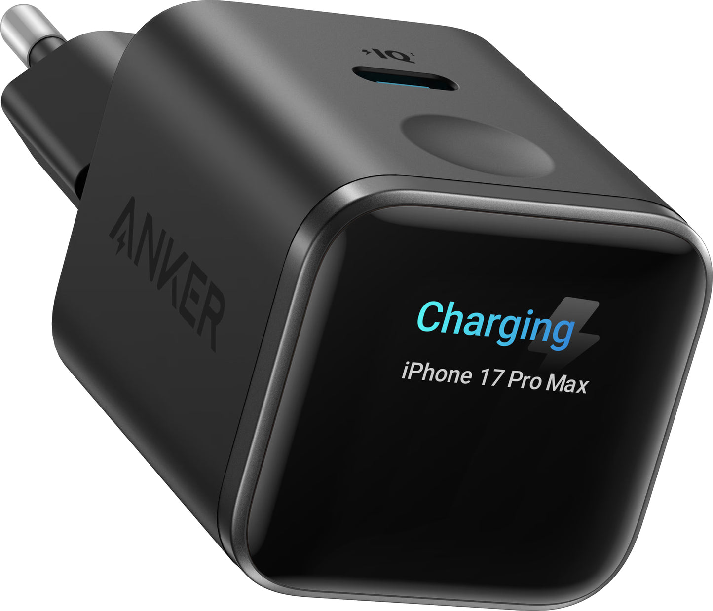 Φορτιστής Δικτύου Anker Nano Display, 45W, 3A, 1 x USB-C, Μαύρο A121DG11