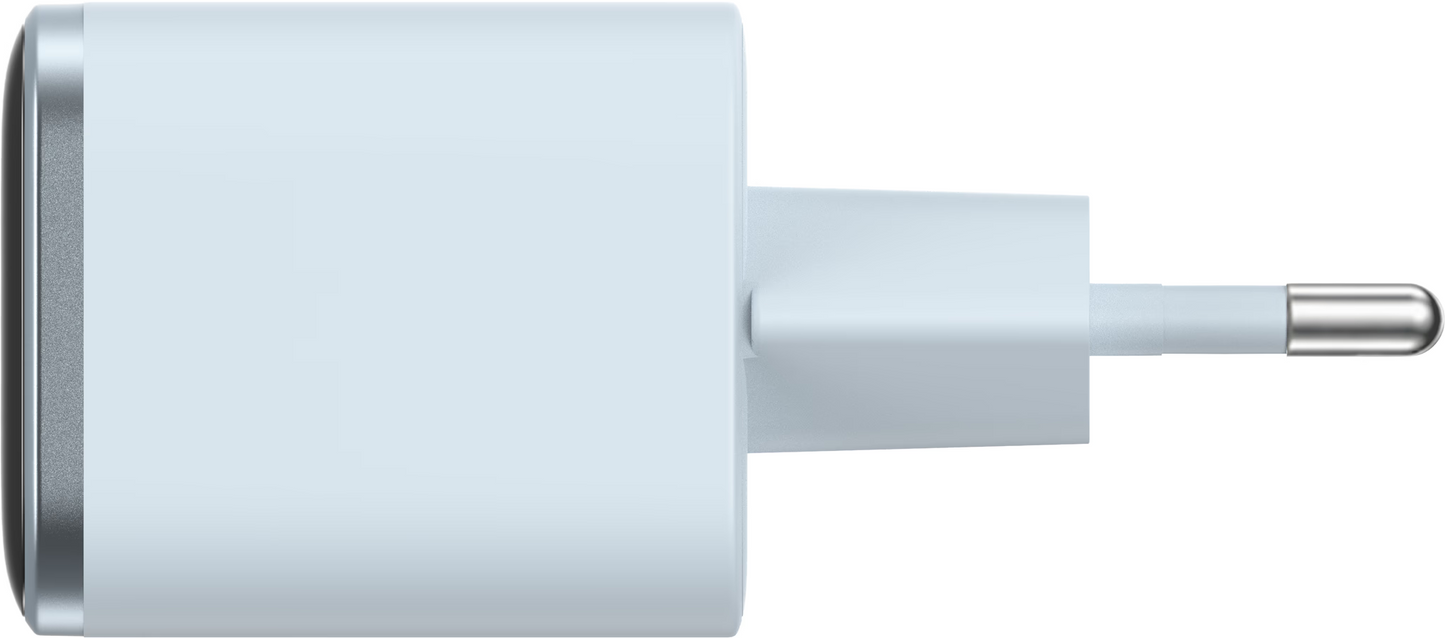 Φορτιστής Δικτύου Anker Nano Display, 45W, 3A, 1 x USB-C, Μπλε A121DG31