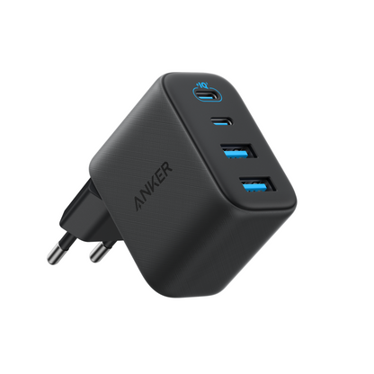 Φορτιστής Δικτύου Anker Zolo, 50W, 3A, 2 x USB-A - 2 x USB-C, Μαύρο A121EG11
