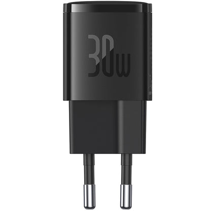 Φορτιστής Δικτύου Baseus Cube Pro, 30W, 3A, 1 x USB-C, Μαύρος CCXF000301