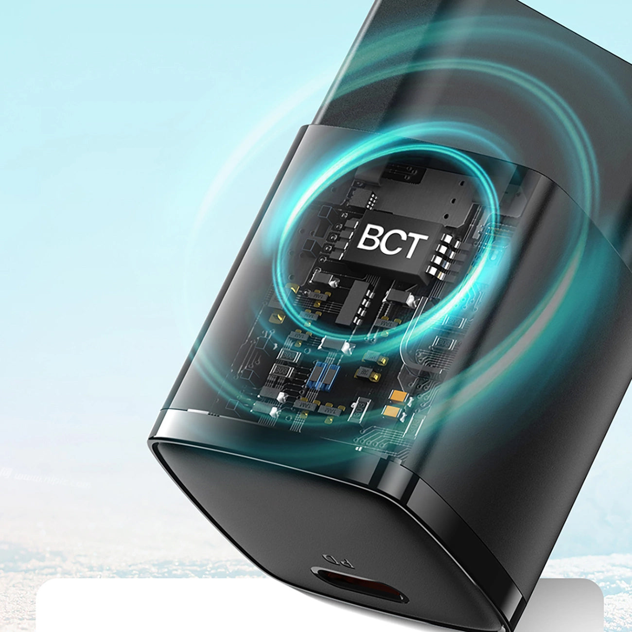 Φορτιστής Δικτύου Baseus Cube Pro, 30W, 3A, 1 x USB-C, Μαύρος CCXF000301