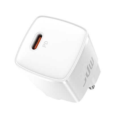 Φορτιστής Δικτύου Baseus Cube Pro, 30W, 3A, 1 x USB-C, Λευκό CCXF000302