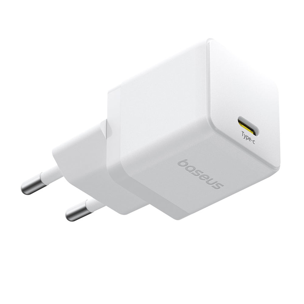 Φορτιστής Δικτύου Baseus Palm, 20W, 3A, 1 x USB-C, Λευκό P10111602213-00