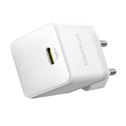 Φορτιστής Δικτύου Baseus Palm, 20W, 3A, 1 x USB-C, Λευκό P10111602213-00