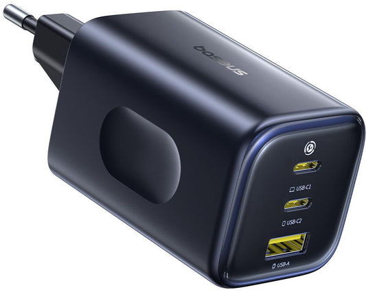 Φορτιστής Δικτύου Baseus PicoGo AE11, 100W, 1 x USB-A - 2 x USB-C, Μαύρο E0121400