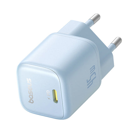 Φορτιστής Δικτύου Baseus PicoGo, 45W, 3A, 1 x USB-C, Μπλε P10176800313-00