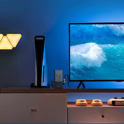 Φορτιστής Δικτύου Baseus PowerCombo, 35W, 5A, 2 x USB-A - 2 x USB-C - 3 x Schuko, Μαύρο, Επανασυσκευασμένο E00023606113-00