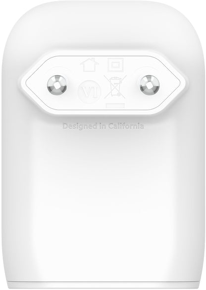 Belkin BoostCharge Dual Wall Charger, 37W, 3A, 1 x USB-A - x USB-C, White WCB007vfWH