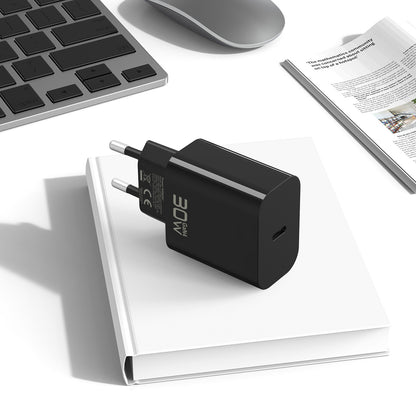 Φορτιστής πρίζας Blavec BC-14, 30W, 3A, 1 x USB-C, Μαύρος