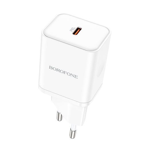 Φορτιστής Δικτύου Borofone BN6 Field, 20W, 3A, 1 x USB-C, Λευκό