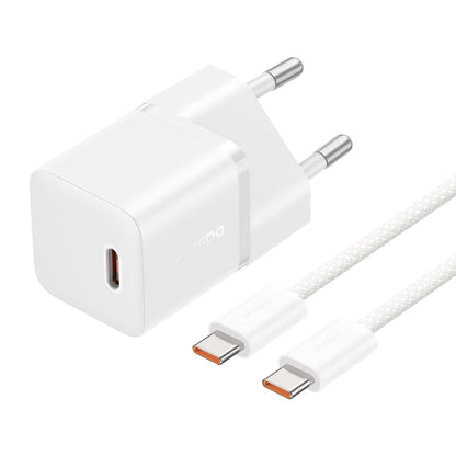 Φορτιστής Δικτύου με Καλώδιο USB-C Baseus GaN5, 20W, 3A, 1 x USB-C, Λευκό P10110900213-01