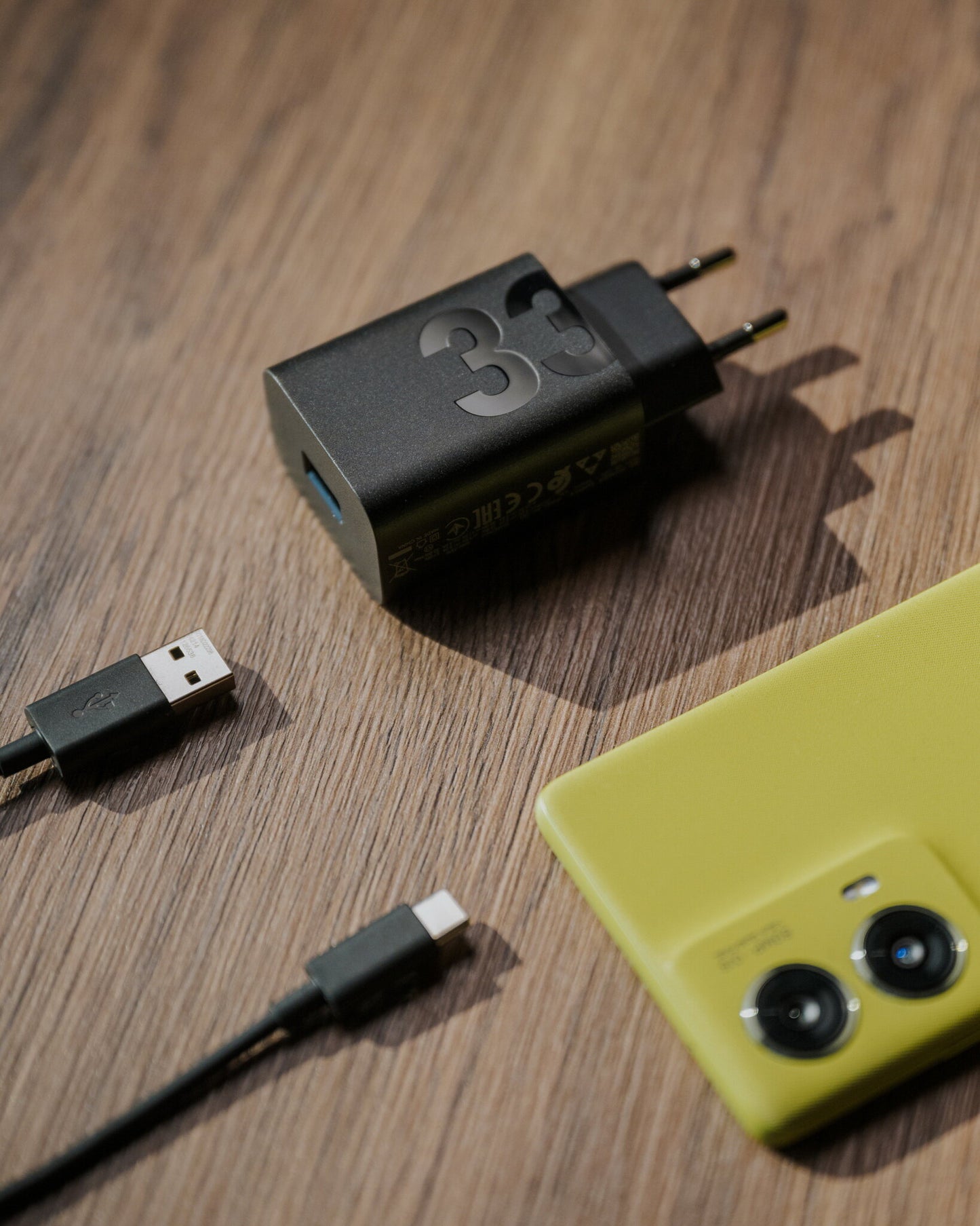 Φορτιστής Δικτύου με Καλώδιο USB-C Motorola, 33W, 3A, 1 x USB-A, Μαύρο PG38C06448
