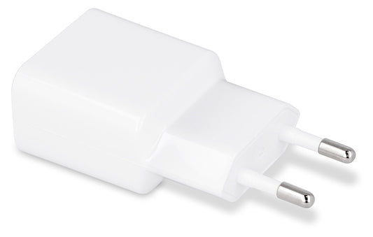 MaXlife MXTC-01 USB-C Cable Wall Charger, 10.5W, 2.1A, 1 x USB-A, White