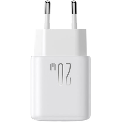 Φορτιστής Δικτύου με Καλώδιο Lightning Joyroom JR-TCF20, 20W, 3A, 1 x USB-C, Λευκό