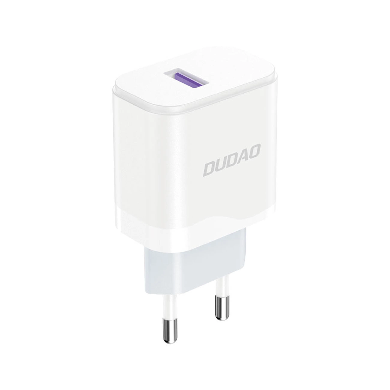 Φορτιστής Δικτύου με Καλώδιο USB-C Dudao A20EU, 18W, 3A, 1 x USB-A, Λευκό