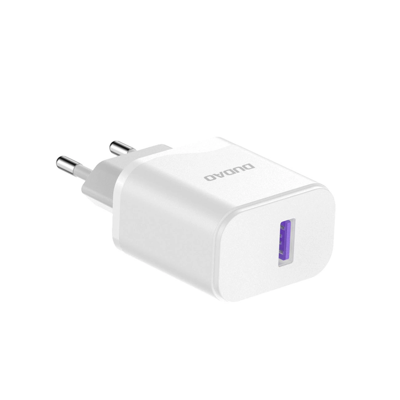 Φορτιστής Δικτύου με Καλώδιο USB-C Dudao A20EU, 18W, 3A, 1 x USB-A, Λευκό