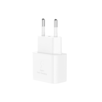 XO Design L167 Lightning Cable Wall Charger, 25W, 3A, 1 x USB-C, White