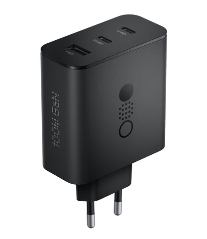 Φορτιστής Δικτύου με Καλώδιο USB-C CMF από την Nothing C349, 100W, 5A, 1 x USB-A - 2 x USB-C, Γκρι A10800016