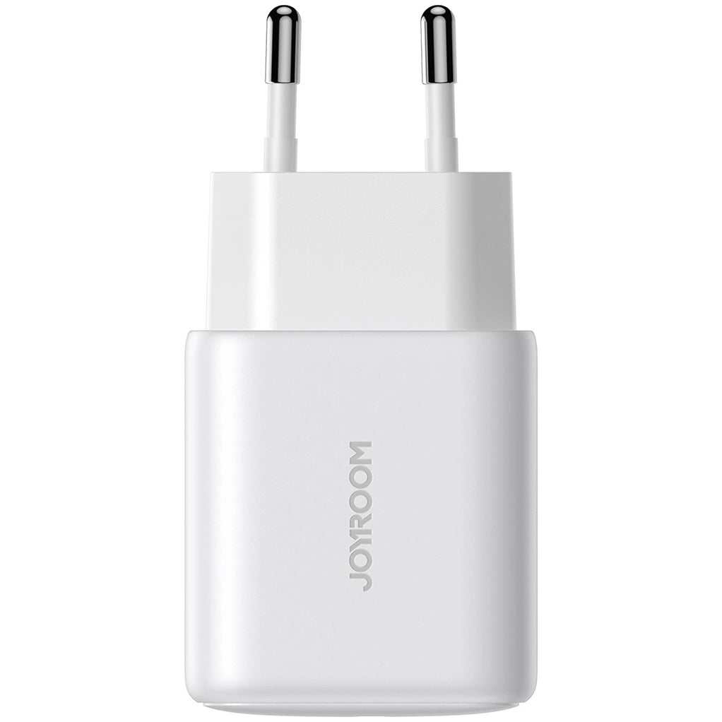 Φορτιστής Δικτύου με Καλώδιο Lightning Joyroom JR-TCF20, 20W, 3A, 1 x USB-C, Λευκό