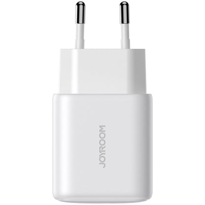 Φορτιστής Δικτύου με Καλώδιο Lightning Joyroom JR-TCF20, 20W, 3A, 1 x USB-C, Λευκό