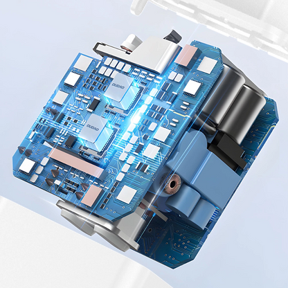 Φορτιστής Δικτύου με Καλώδιο USB-C Dudao A4EU, 10W, 2.1A, 1 x USB-A, Λευκό
