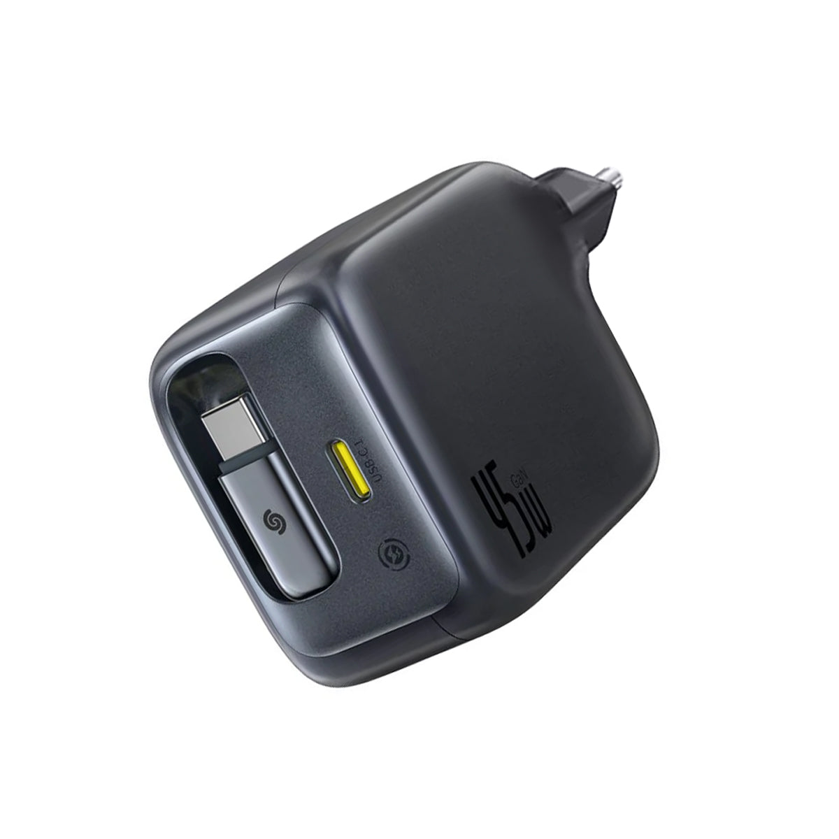 Φορτιστής Δικτύου με Καλώδιο USB-C Baseus EnerCore CJ11, 45W, 3A, 1 x USB-C, Μαύρο Z0004800