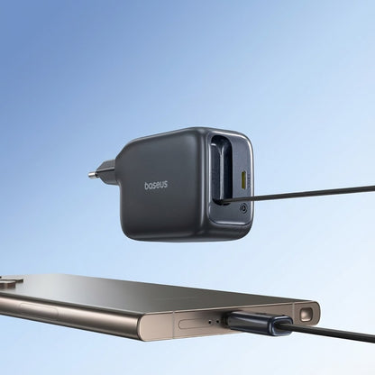 Φορτιστής Δικτύου με Καλώδιο USB-C Baseus EnerCore CJ11, 45W, 3A, 1 x USB-C, Μαύρο Z0004800