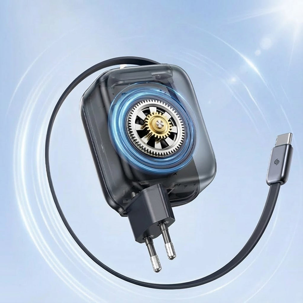 Φορτιστής Δικτύου με Καλώδιο USB-C Baseus EnerCore CJ11, 45W, 3A, 1 x USB-C, Μαύρο Z0004800