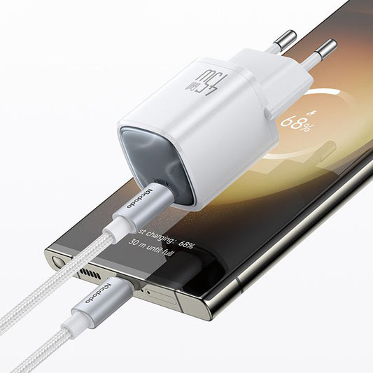 Mcdodo Nano CH-4432 USB-C Cable Wall Charger, 45W, 3A, 1 x USB-C, White