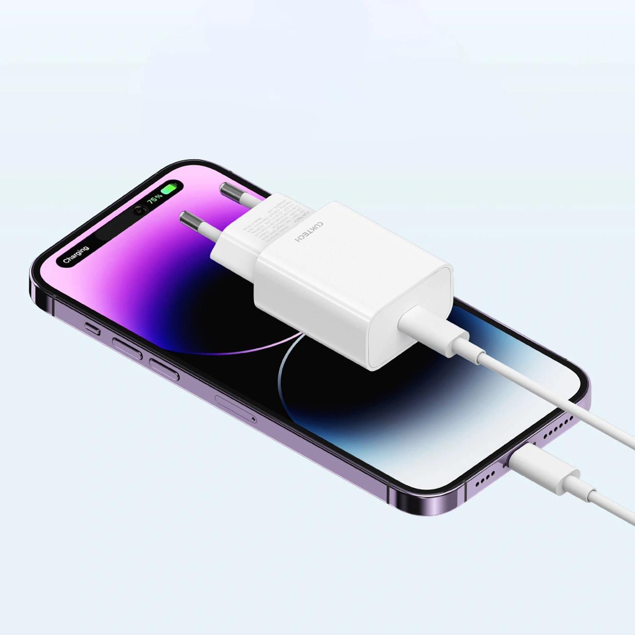 Φορτιστής Δικτύου Cuktech HA716C, 20W, 3A, 1 x USB-C, Λευκός