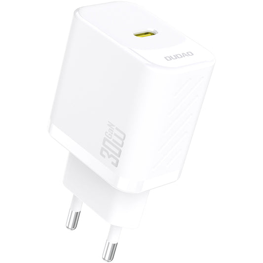 Φορτιστής Δικτύου Dudao A27P, 30W, 3A, 1 x USB-C, Λευκό