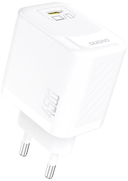 Φορτιστής Δικτύου Dudao A28, 45W, 3A, 1 x USB-C, Λευκό