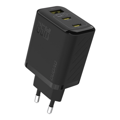 Φορτιστής Δικτύου Dudao A29, 65W, 1 x USB-A - 2 x USB-C, Μαύρο