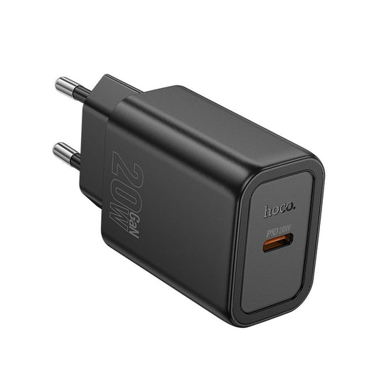 Φορτιστής Δικτύου HOCO N60, 20W, 3A, 1 x USB-C, Μαύρο