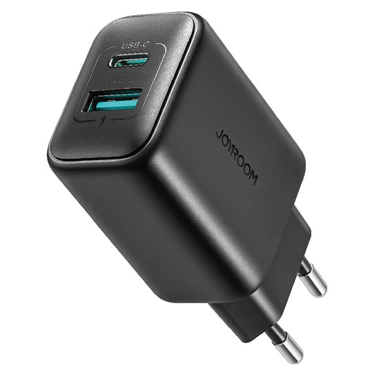 Φορτιστής Δικτύου Joyroom JR-TCF13, 25W, 3A, 1 x USB-A - 1 x USB-C, Μαύρο