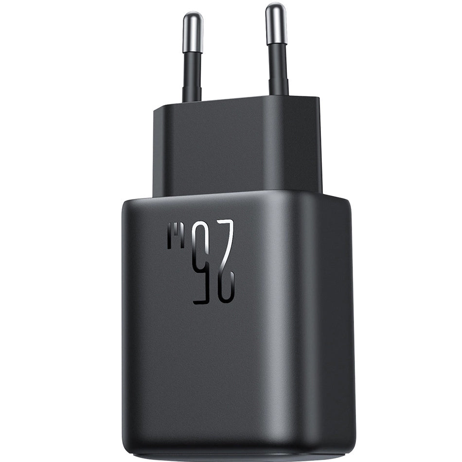 Φορτιστής Δικτύου Joyroom JR-TCF13, 25W, 3A, 1 x USB-A - 1 x USB-C, Μαύρο