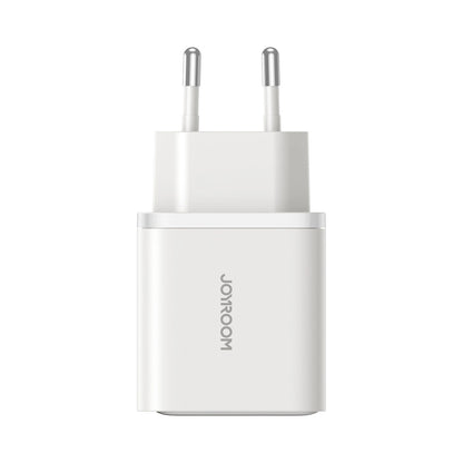 Φορτιστής Δικτύου Joyroom JR-TCF15, 30W, 5A, 1 x USB-A - 1 x USB-C, Λευκό