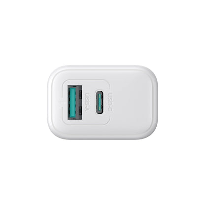 Φορτιστής Δικτύου Joyroom JR-TCF21, 20W, 3A, 1 x USB-A - 1 x USB-C, Λευκό