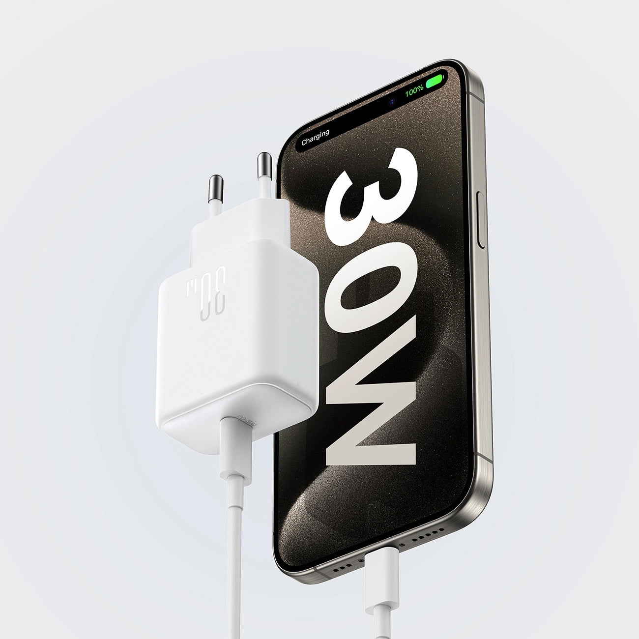 Φορτιστής Δικτύου Joyroom JR-TCF24, 30W, 3A, 1 x USB-C, Λευκό