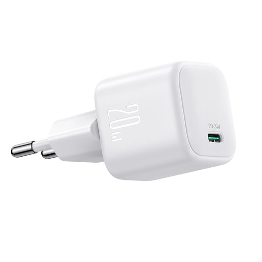 Φορτιστής Δικτύου Joyroom JR-TCG08, 20W, 3A, 1 x USB-C, Λευκό