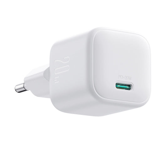 Φορτιστής Δικτύου Joyroom JR-TCG08, 20W, 3A, 1 x USB-C, Λευκό